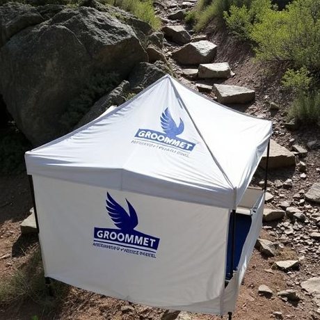 A canopy tent: same object, different scene